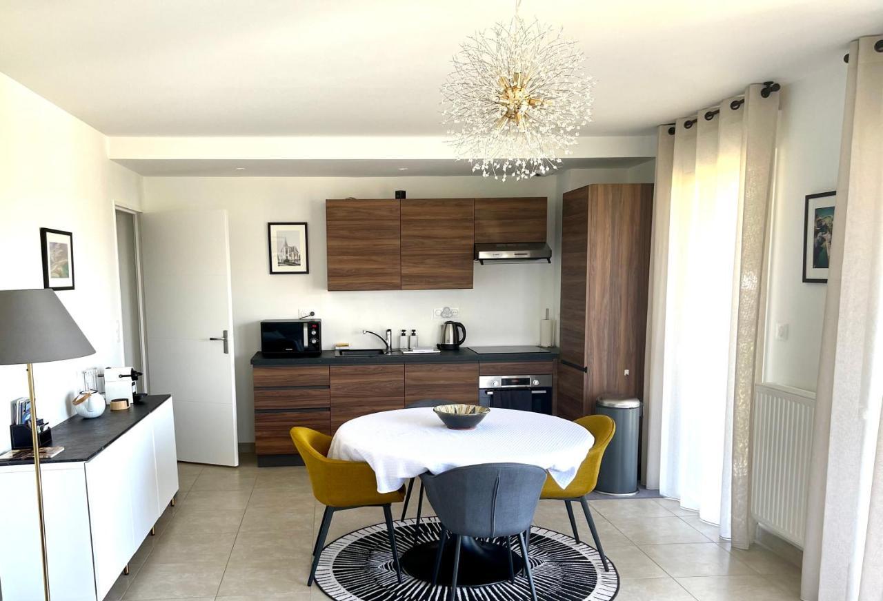 Bella Cruz 66 M2 Prestations Premium, Wifi, Balcon, Parking Avec Borne De Recharge Electrique, Plage Prieure, Commerces Dinard Exterior photo